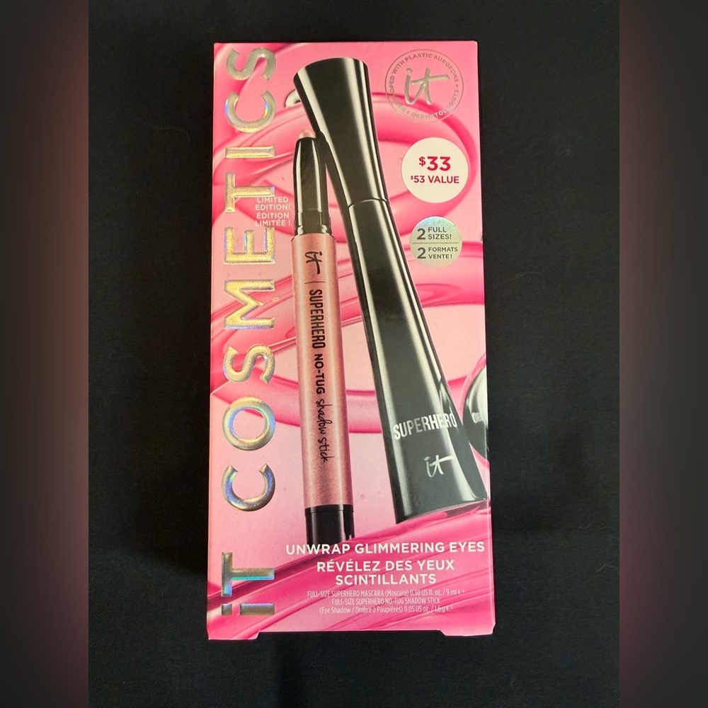 IT Cosmetics Superhero Eye Liner & Mascara Duo, Holiday Limited Edition